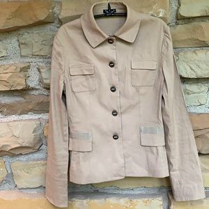 Tahari khaki jacket